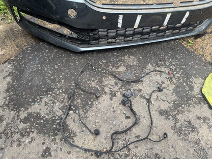 Skoda Superb 3V 2019-2023 Front Bumper PDC Fog Lamp Wiring Loom for 3V0807221M
