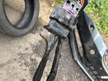 Skoda Superb 3V 2019-2023 Front Bumper PDC Fog Lamp Wiring Loom for 3V0807221M