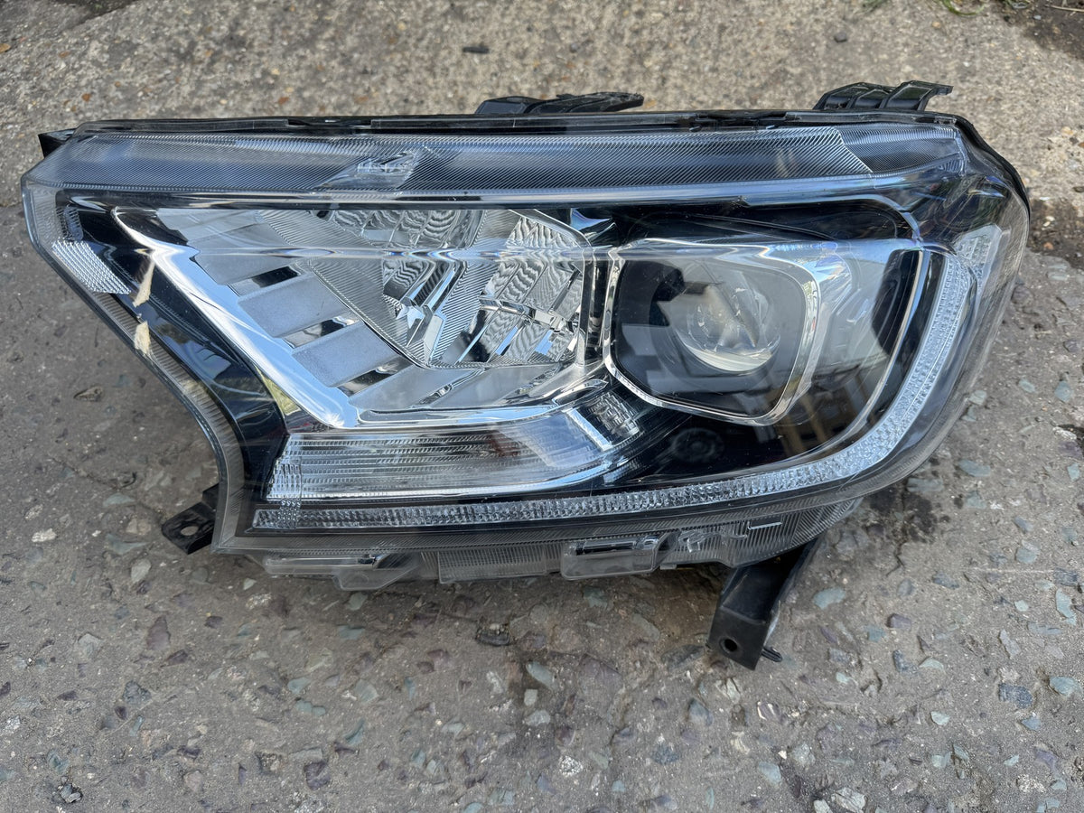 Ford Ranger 2019-2023 Left Headlight Halogen JB3B-13E015 UK Spec Genuine