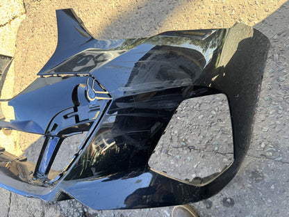 2024 BMW 5 Series G60 G61 M Sport Front Bumper 51118084653 PDC Needs Repair