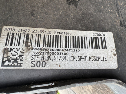 Audi A4 S4 B9 S Line Saloon กันชนหลัง PDC 8W5807511J 2016-2019 มีรอยขีดข่วน