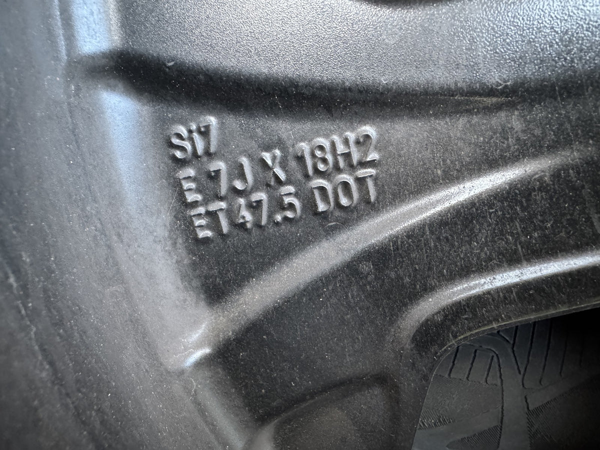 Ford Puma 18 Alloy Wheel R1TC-1007-E1A 7J Continental 215/50 R18 Tyre Scratched
