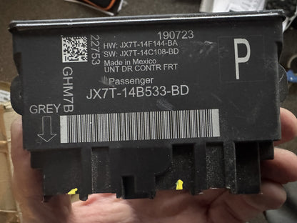 Ford Mustang Mach-E 2021-2026 Front Left Door Control Module JX7T-14B533-BD