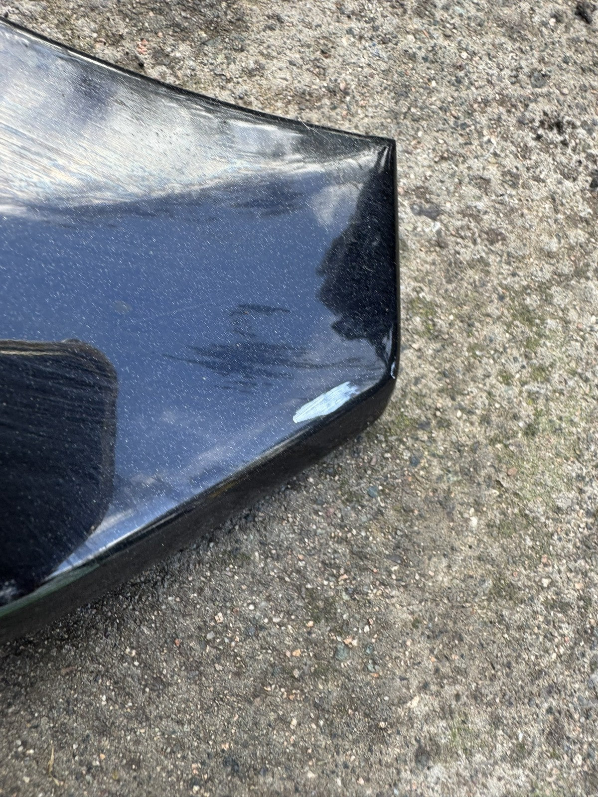 Skoda Fabia IV Monte Carlo Front Left Bumper Spoiler Gloss Black 6VA807007