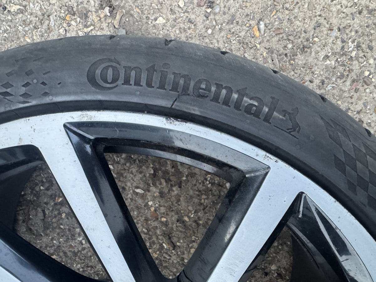 VW Golf R GTI Mk7 19 Инча Spielberg Алуминиева Джанта 5G0601025DB Изкривена + Гума