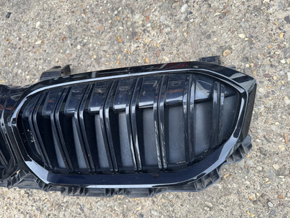 BMW 3 Series G20 G21 LCI Hűtőrács Fényes Fekete + Aktív Zsalu 110738-10