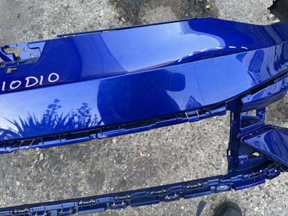 VW Golf R Mk8 2021-2023 Предна Броня Синя 5H0807221E Надраскана Огъната