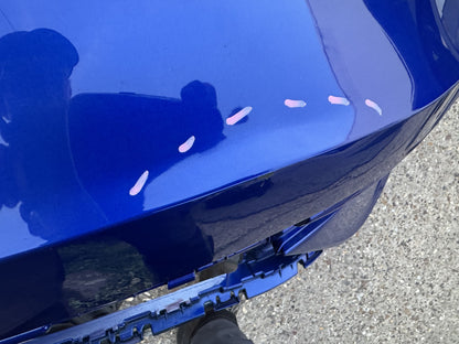 VW Golf R Mk8 2021-2023 Предна Броня Синя 5H0807221E Надраскана Огъната