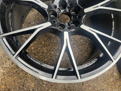 BMW M5 F90 M8 Alufelge vorne 20 Zoll 9.5J ET28 8073849 Bordsteinschaden Schlag