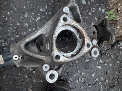 Golf R Mk7 VW Преден Ляв Амортисьор Стойка + Шенкел Главина 5Q0413031EC 5Q0407257A