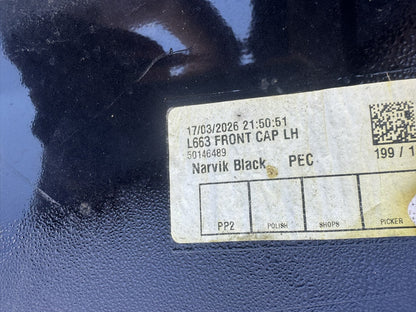 Land Rover Defender L663 Front Left Bumper Corner Cap PDC Black L8B2-17D750