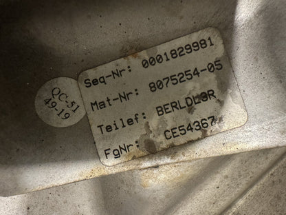 BMW 8 Series G14 G15 G16 Trim Paip Ekzos Kanan Krom 8075254 Tulen