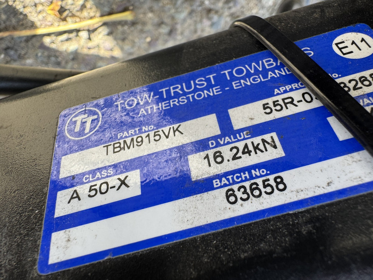 BMW X5 E70 X6 E71 Gancio Traino Estraibile a Collo di Cigno Tow-Trust con Impianto Elettrico TBM915VK