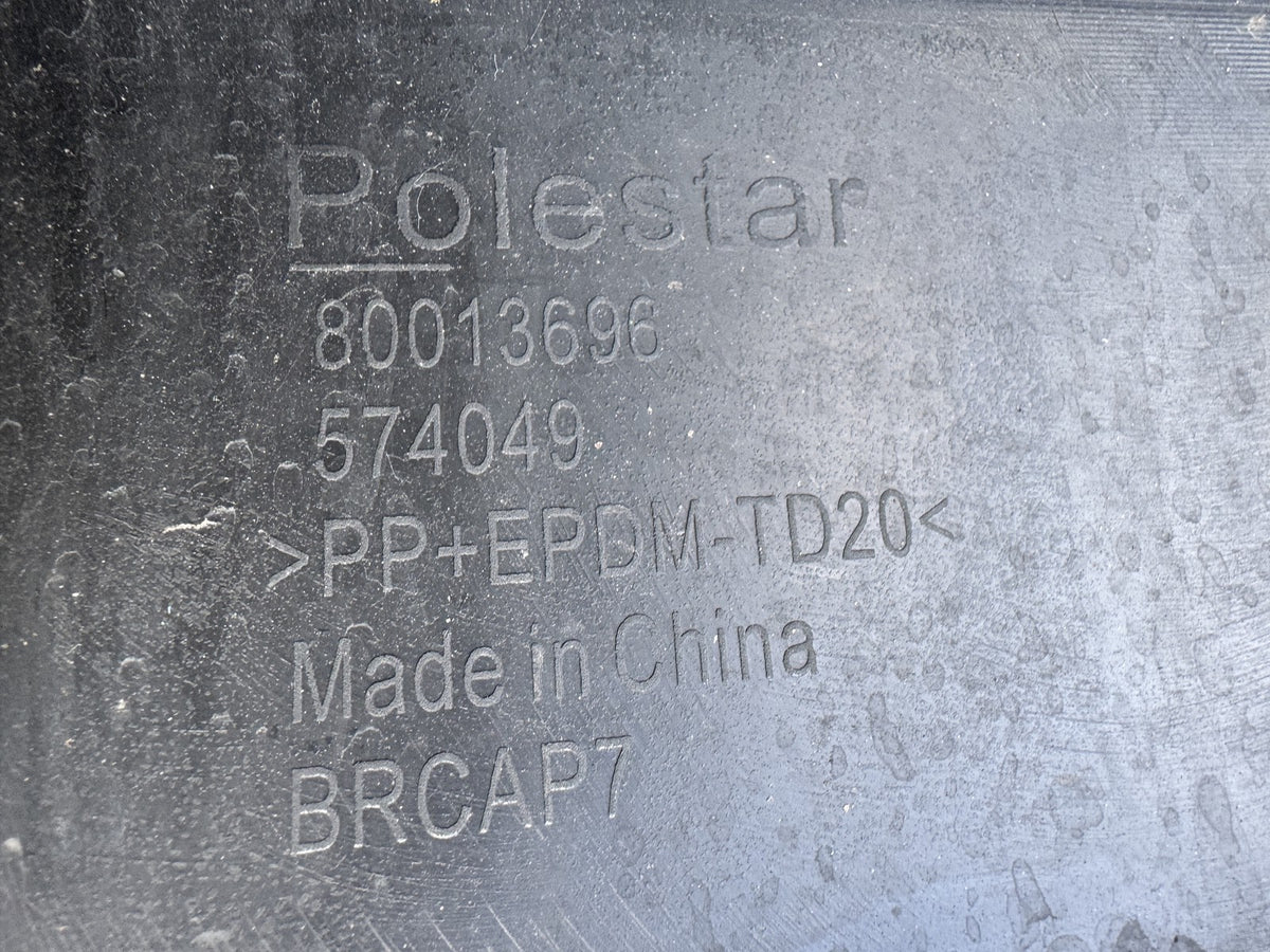 Polestar 4 dal 2024 in poi Sezione Inferiore Paraurti Posteriore PDC Originale Graffiato 80013696
