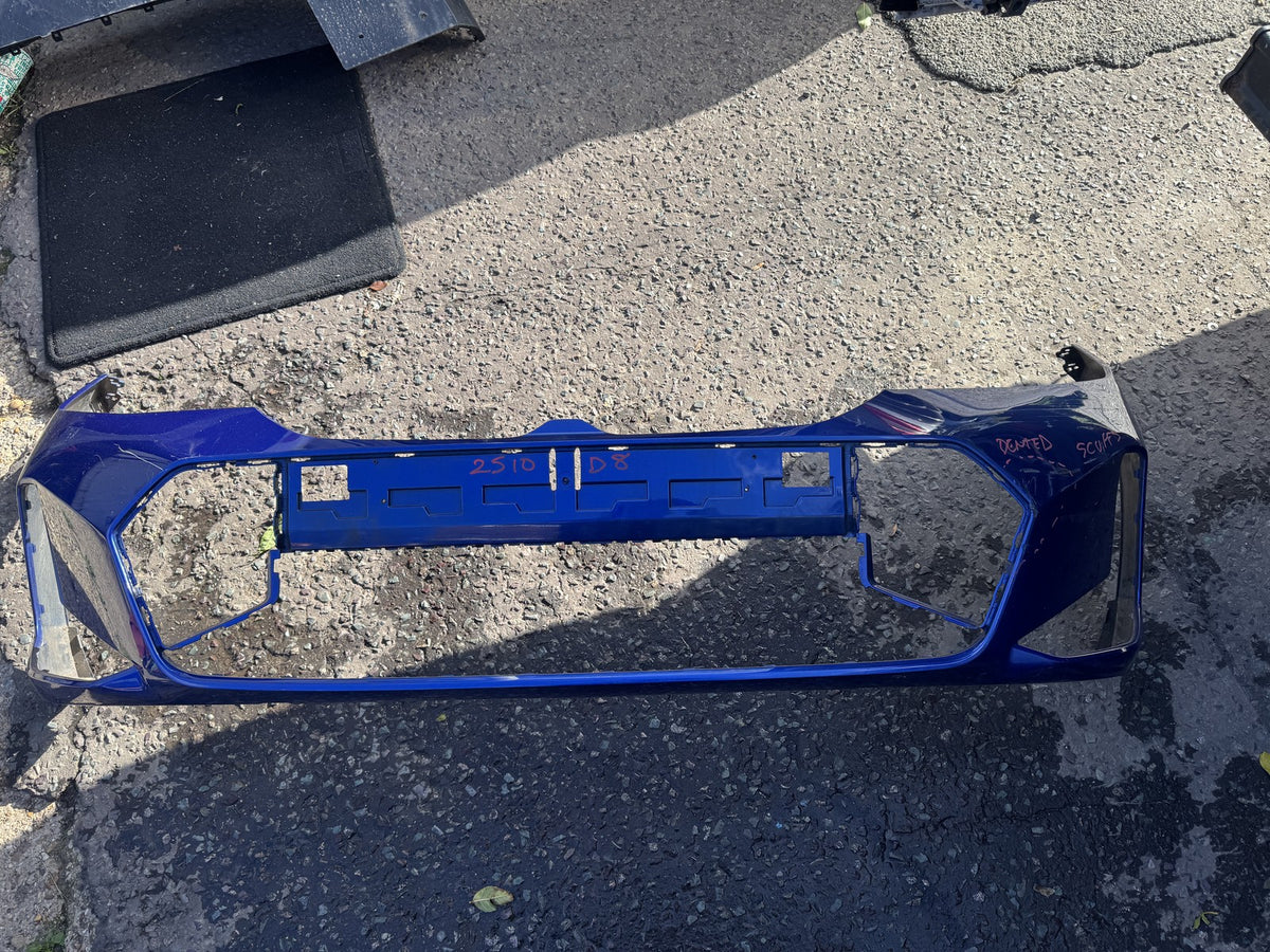BMW Serie 3 G20 G21 LCI M Sport Paraurti Anteriore No PDC Blu Danneggiato 8085444