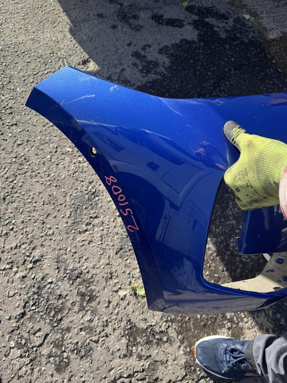 BMW Serie 3 G20 G21 LCI M Sport Paraurti Anteriore No PDC Blu Danneggiato 8085444