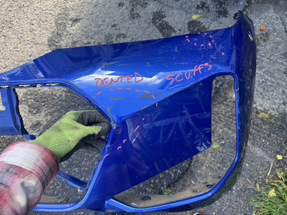 BMW Serie 3 G20 G21 LCI M Sport Paraurti Anteriore No PDC Blu Danneggiato 8085444