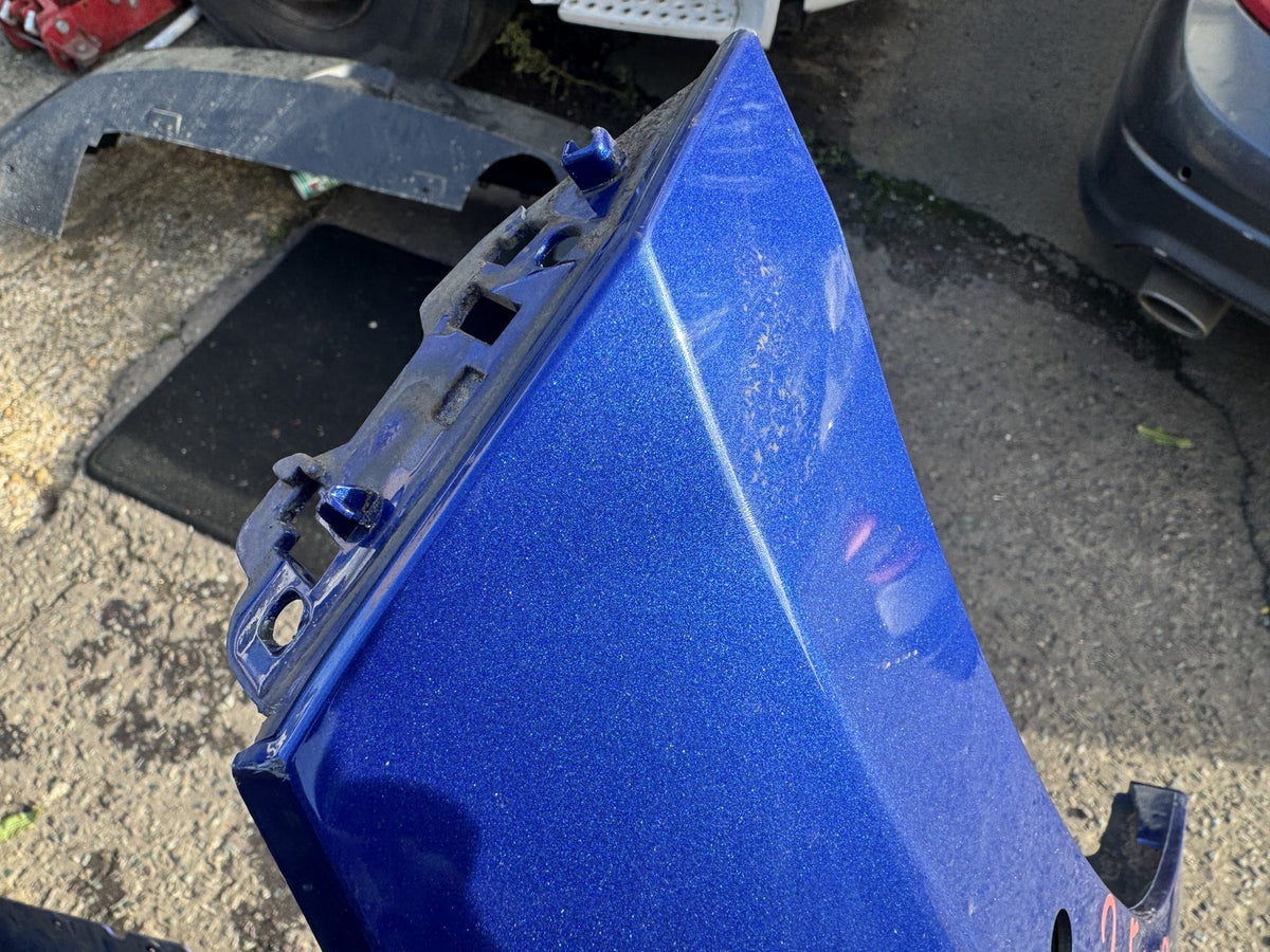 BMW Serie 3 G20 G21 LCI M Sport Paraurti Anteriore No PDC Blu Danneggiato 8085444
