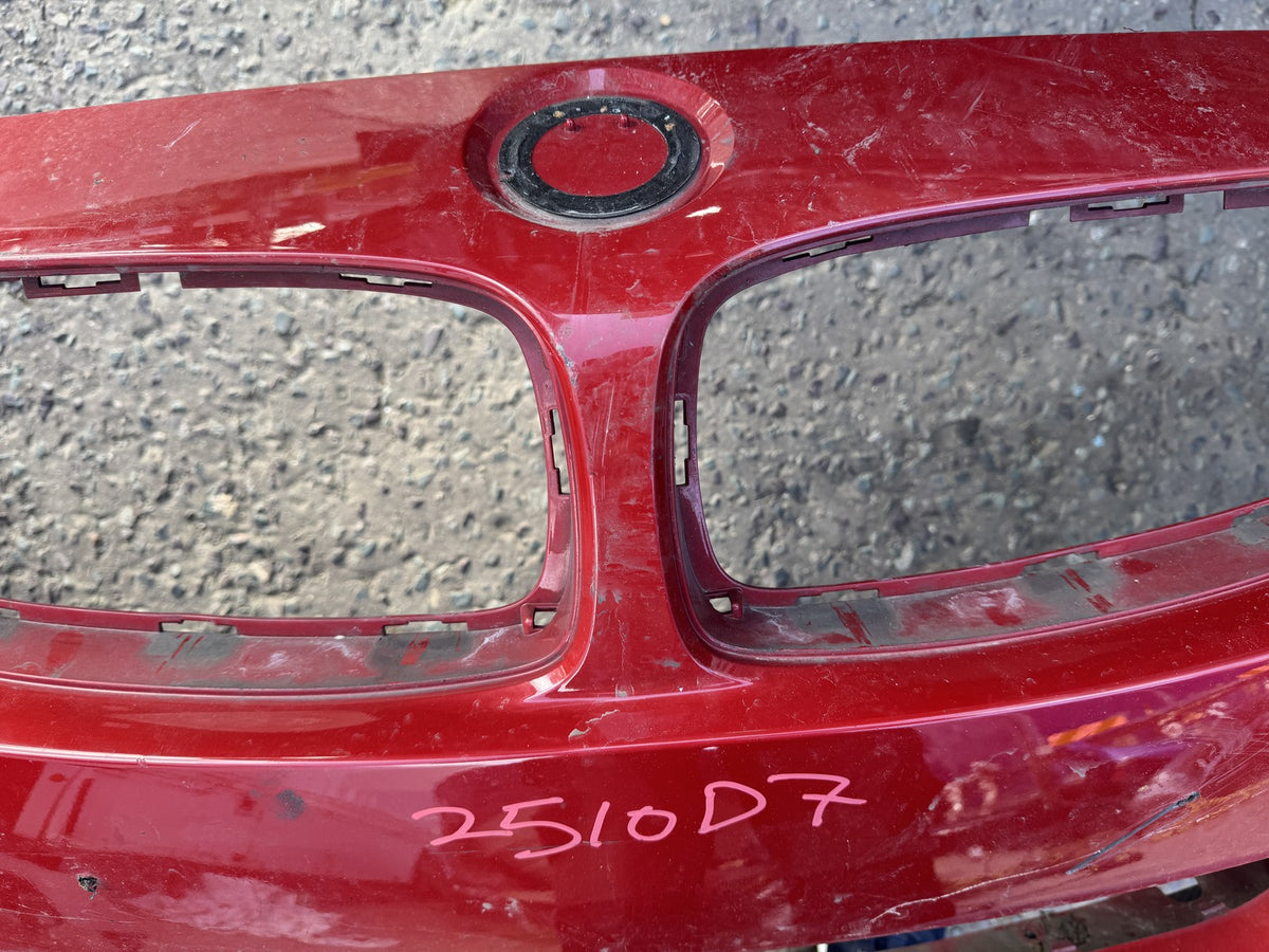BMW Serie 4 F32 M Sport Paraurti Anteriore PDC Splitter Carbonio Rosso Graffiato 8054502