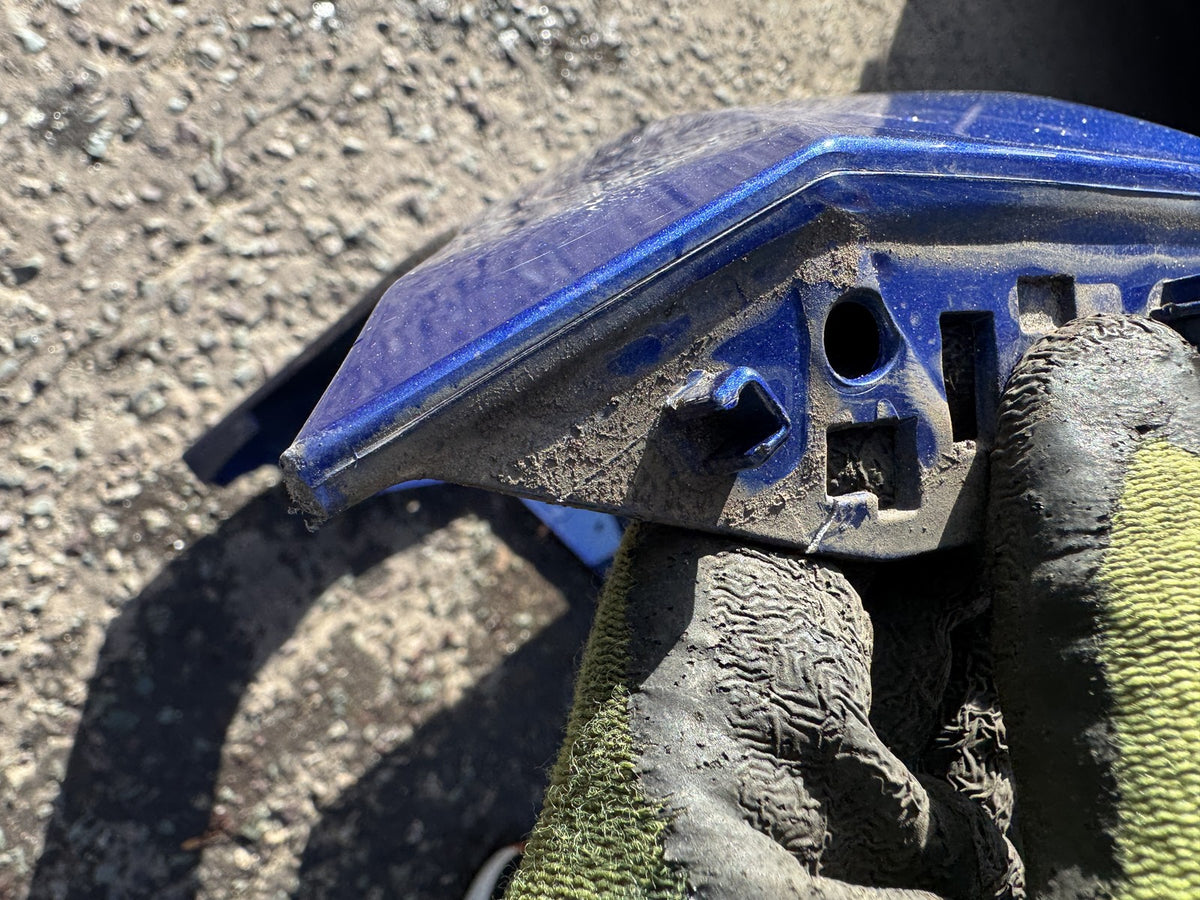 BMW Serie 3 G20 G21 LCI M Sport Paraurti Anteriore No PDC Blu Danneggiato 8085444