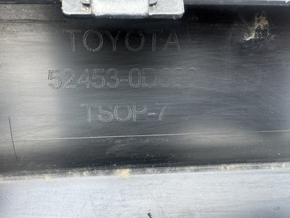 Toyota Yaris MK3 2017-2020 Estrattore Inferiore Paraurti Posteriore 52453-0D090