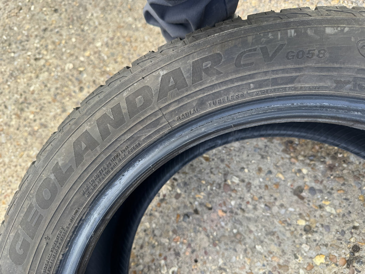 215 55 18 Yokohama Geolandar CV G058 99V XL 215/55R18 Pneumatico 6.4mm Nessuna riparazione 2024